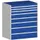 Ladekast 1200x1050x650mm 8laden 75kg Kleur Ral3004