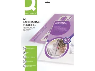 Lamineerhoes A3 Glanzend 303x426mm 2x125 Micron Pak 25 stuks - 3