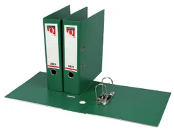 Ordner Quantore A4 80mm PP groen