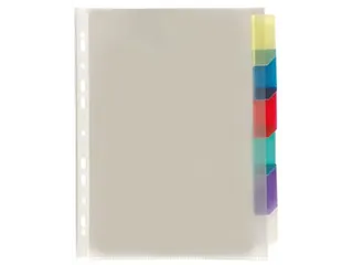 Viquel Geperforeerde Showtas Met 6 Tabs 0.09mm 11-Gaats - 1