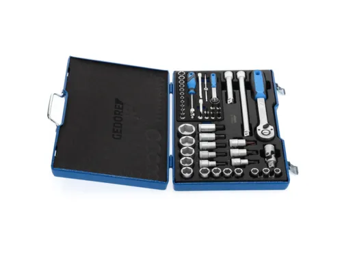 19 V20 U-10 Dopsleutelset 1/4 inch+1/2 inch 50-delig 4-30mm