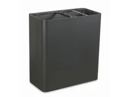 Afvalverzamelstation,2X100L,Romp Zwart