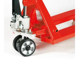 Palletwagen 2.5t Zwenk-/vorkwielen Enkelvoudig Vorklengte 810mm - 6