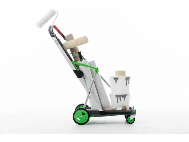 vouwbare winkelwagen,draagverm. 60kg,2etage(s),HxLxB 1025x890x550mm