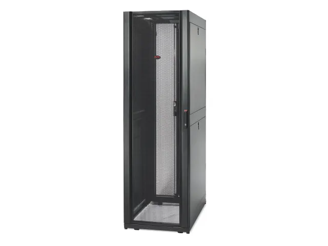 APC AR3100 NetShelter SX 42U 600mm(b) x 1070mm(d) 19 inch IT rack, beh