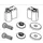Set stootkappen zuigmond t.b.v. 244 NX