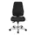 Bureaustoel,Synchroonmech.,Zitting Stof Zwart