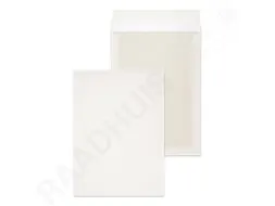 Envelop Raadhuis 240x340 Ec4 Bordrug Wit Kraft 120gr strip 100st.