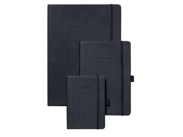 Notitieboek Conceptum A4 Lijn CO112 zwart