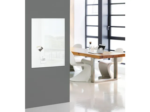 Glasmagneetbord Sigel Artverum 1000x650x15mm super wit