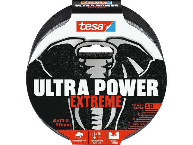 Tape Tesa 56623 50mmx25m Ultra Power Extreme zwart