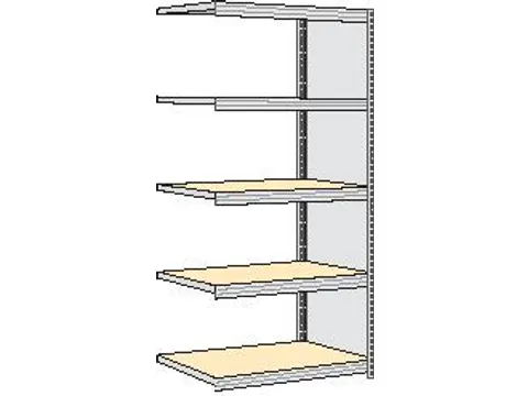 magazijnstelling,aanbouwveld,HxBxD 2000x1005x526mm,vakl. 250kg