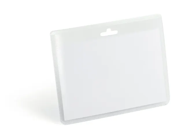 Naambadge 60x90 mm met Europerforatie PP doos à 20 stuks