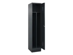 locker voor scheiding van kleding,HxBxD 1950x400x500mm,1vak