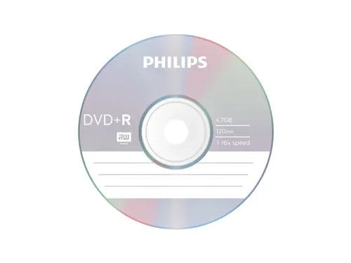 DVD+R Philips 4.7GB 16x SP 50 stuks