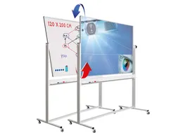Smit Visual Kantelbord 120x200cm Projectie Staal / Emaille