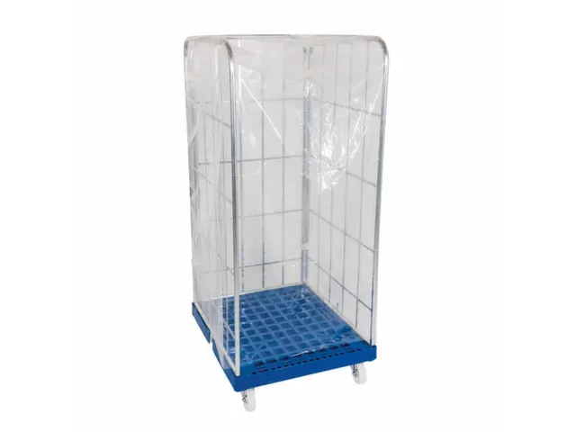 beschermhoes,v. rolcontainer,HxB 1460x730mm,v. rolcontainer,helder