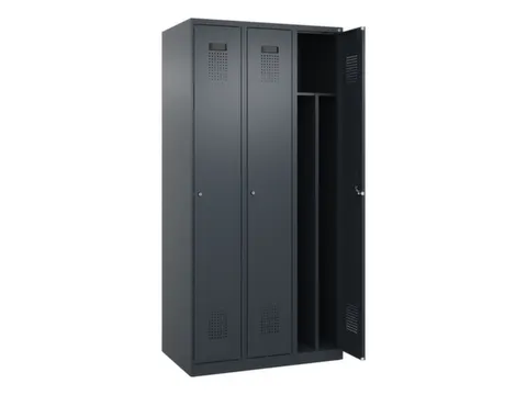 locker voor scheiding van kleding,HxBxD 1850x900x500mm,3vak