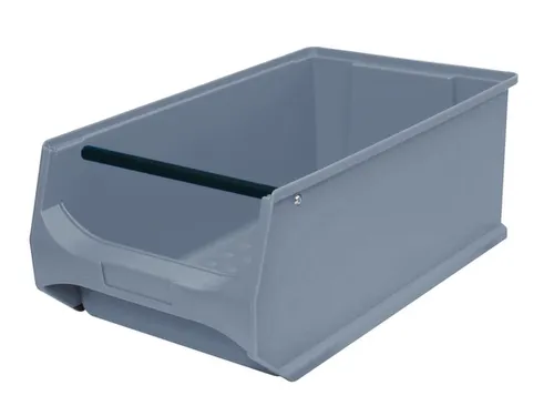 Zichtbak Grip 200x300x500mm Pp Met Draaggreep Grijs