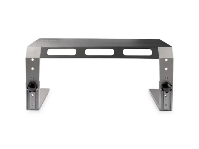 Monitor verhoger staal en aluminium hoogte verstelbaar