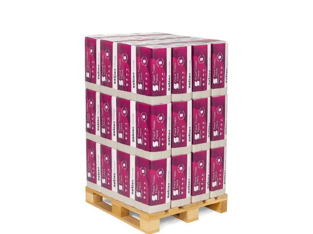 Handdoek Satino Prestige PT2 w-vouw 2-laags wit 276600 Pallet