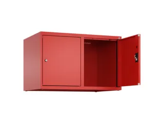 opzetkast,v. locker,2vak.,vak B 400mm,HxBxD 500x800x500mm,cilinderslot - 1