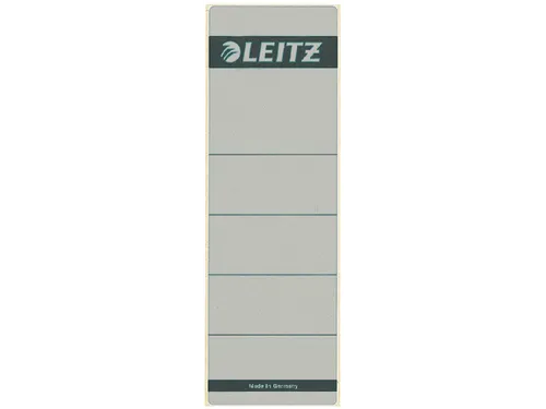 Rugetiket Leitz 1642 62x192mm Grijs Zelfklevend