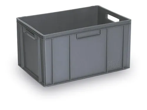 Euronorm Stapelkrat Hxlxb 320x600x400mm 63liter Grijs
