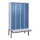 locker voor scheiding van kleding,HxBxD 2120x1200x815mm,4vak