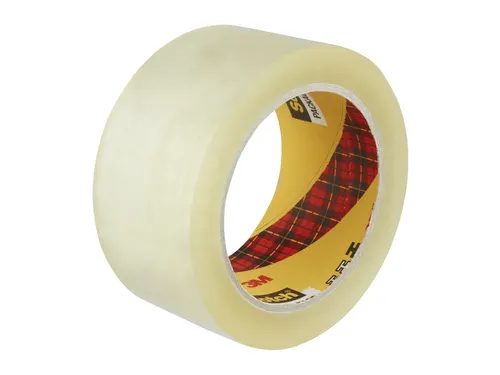Verpakkingstape Scotch Heavy 50mmx66m PP transparant hotmelt 6 rollen