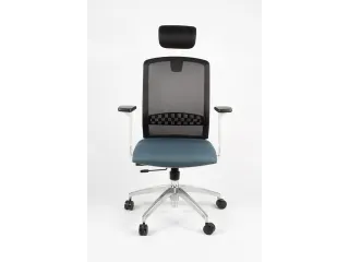 Bureaustoel EN1335 Linea Tekna White 01/PT zwart/antraciet met 3D arml - 2