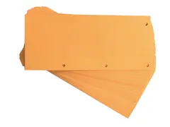 Scheidingsstrook Oxford duo 240x105mm oranje