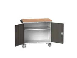 werkbank,verrijdbaar,HxBxD 980x1050x600mm,multiplexblad