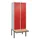 Z-garderobekast,HxBxD 2120x800x815mm,4vak,vak B 400mm,draaigrendel