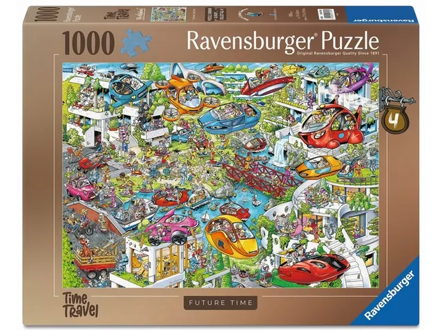 Puzzel Ravensburger Ray's comic Future Time 1000 stukjes
