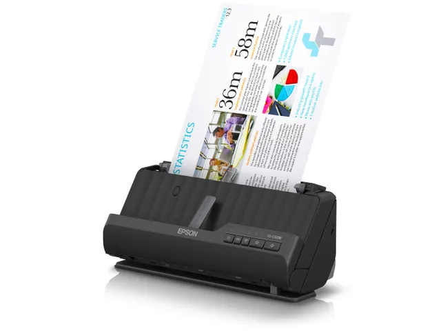 ES-C320W compacte A4-documentscanner met Wi-Fi-connectiviteit en U-tra