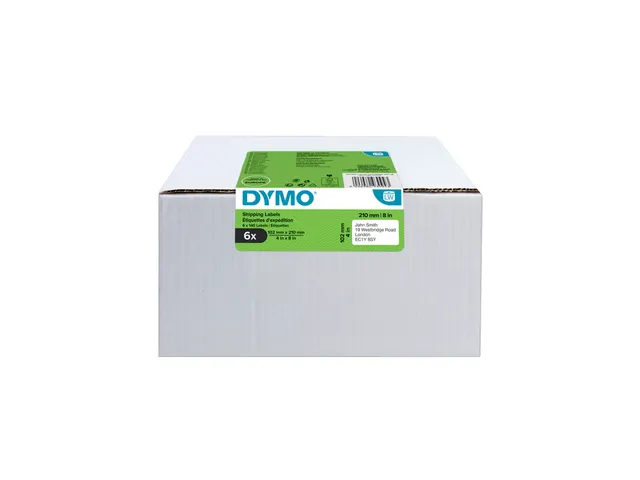 Etiket Dymo 217765 5XL verzendlabel 102x210mm 6 rollen á 140 stuks