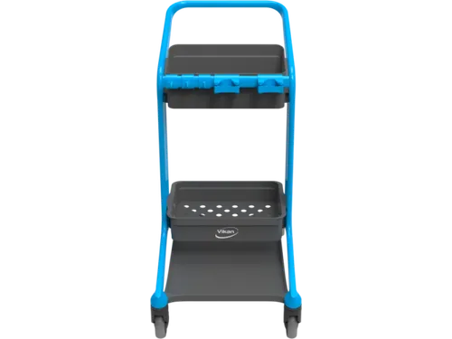 Vikan HyGo Mobile Cleaning Station Blauw
