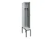 locker met bank,voor scheiding van kleding,HxBxD 2120x300x815mm,1vak
