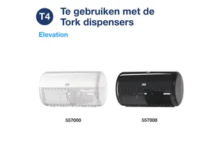 Toiletpapier Tork T4 Premium 4-laags 150 vel wit 110406 - 7