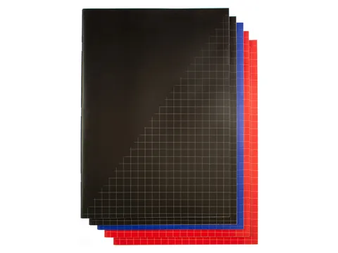 Schrift A4 80 blz geruit 10mm, krimp à 5 stuks