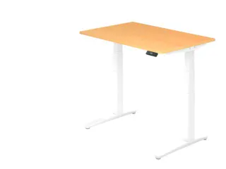 Elektrisch in hgte vst. zit-sta-bureau,HxBxD 650-1290x1200x800mm - 1