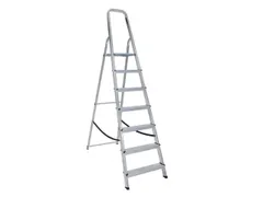 aluminium beugelladder eenzijdig 7treden stand H 1 425m aluminium