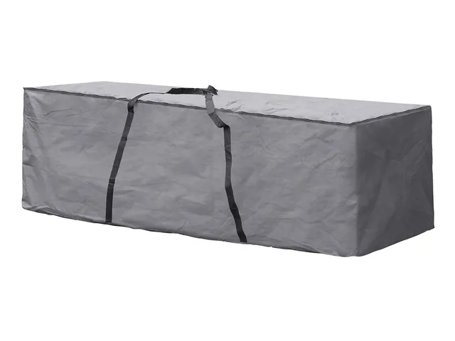 Housse d'extérieur rectangulaire pour coussins lounge gris XL