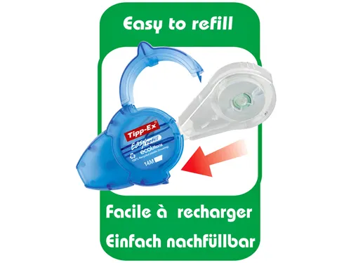 Correctietape Tipp-Ex easy refill ecolutions 5mmx14m