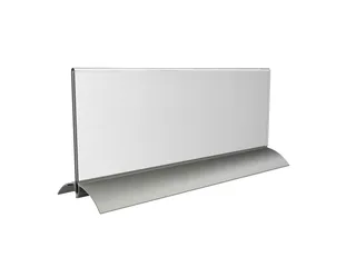 Tafelnaambord Europel 105x297mm acryl aluminium - 3