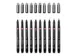 Fineliner Sakura Pigma Micron Black Edition set à 10 breedtes + grati
