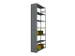 paroi latérale,p. rayonnage sans boulons,HxP 3000x400mm,acier,RAL7035