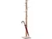 Kapstok Easycloth model A, uit hout, wit