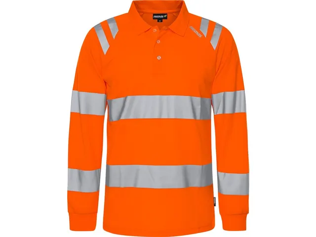 Fristads 7864 GPST polo, fluo oranje, maat XS, per stuk